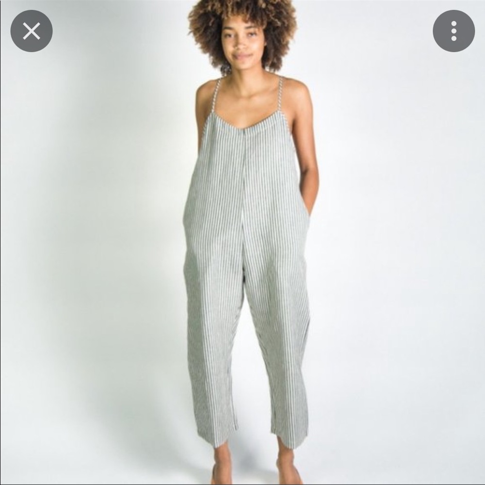 Ali Golden Wide Leg Junpsuit